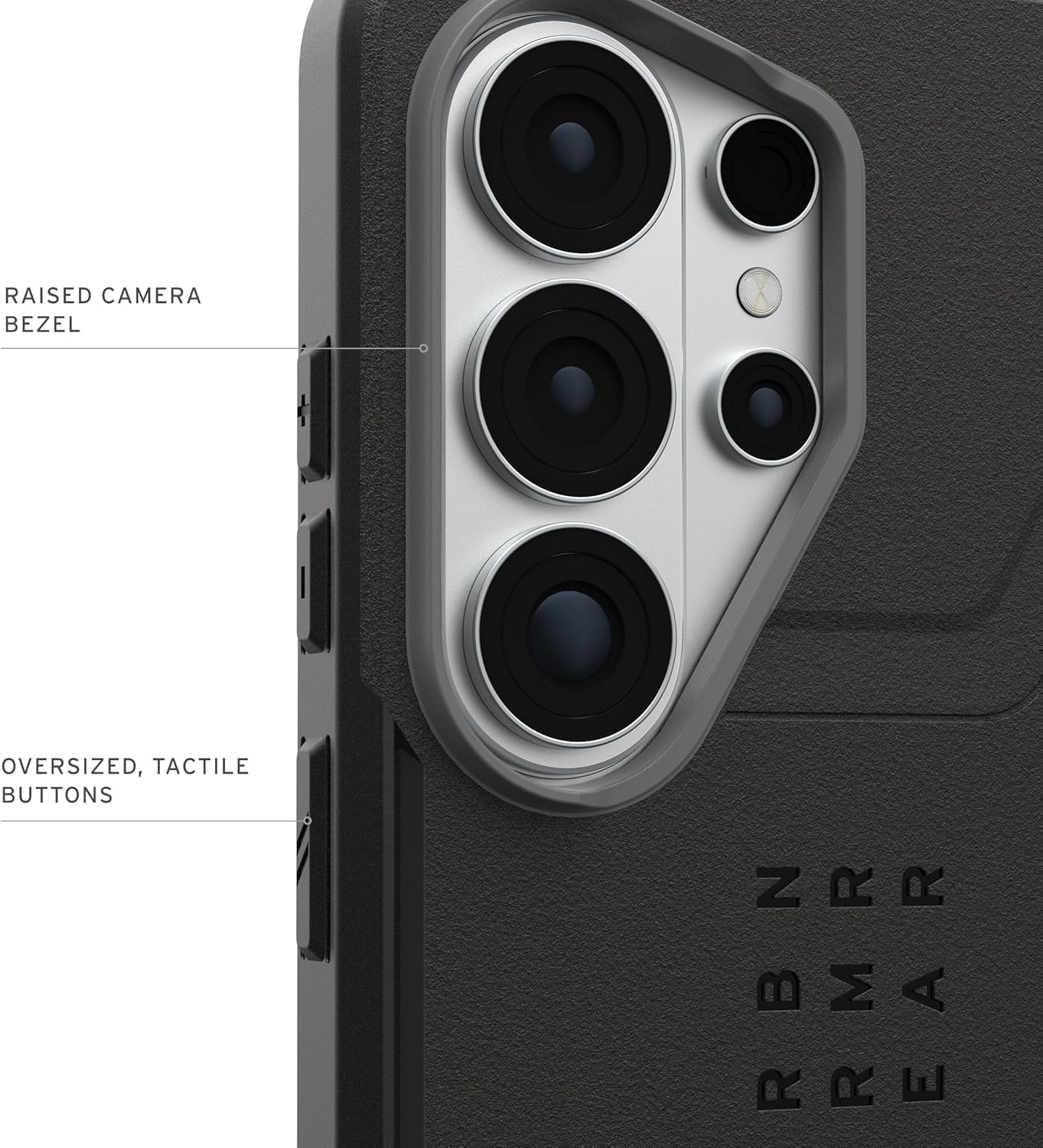 يو ايه جي  مع  حافظة  سامسونج جالكسي  ألترا  أسود