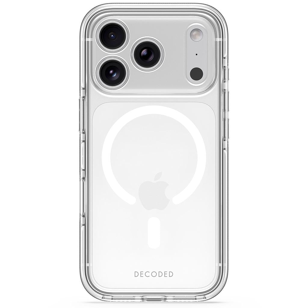 Decoded DropTec Transparent Backcover Case For iPhone 18 Pro Max / Apple iPhone 17 Pro Max - Clear