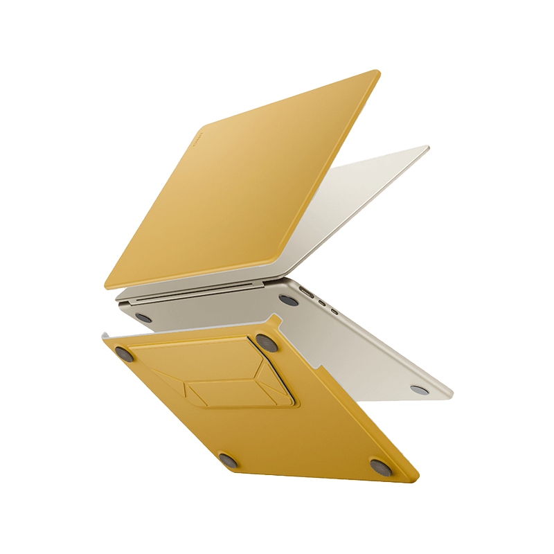 Uniq Lyden Versa Case for MacBook Air 13 (M2-M5) - Canary Yellow