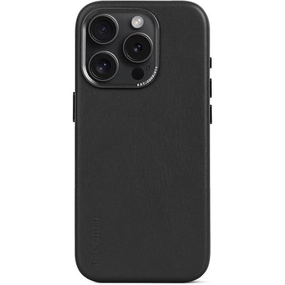Decoded Iphone 15 Pro Leather Magsafe Case - Black