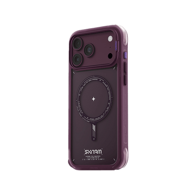 SkinArma Avion MagSafe Case for iPhone 18 Pro - Burgundy