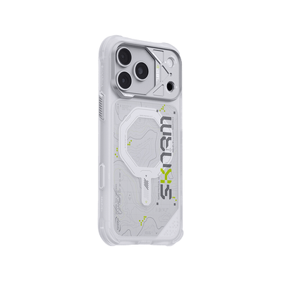 SkinArma Sonar MagSafe Case for iPhone 18 Pro - White