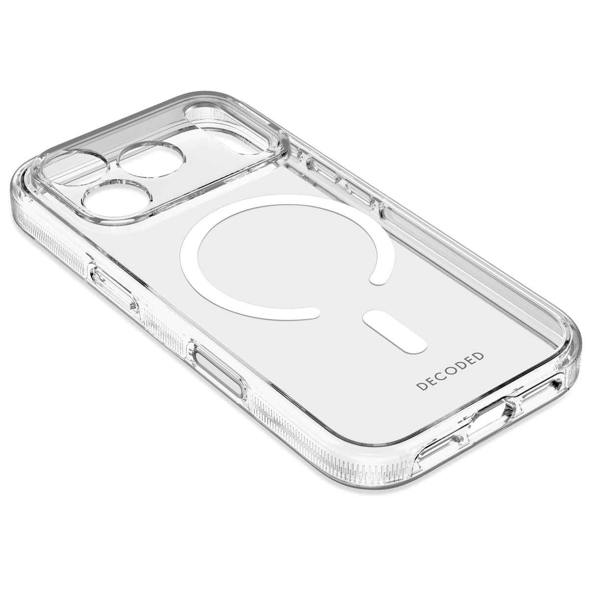 Decoded DropTec Transparent Backcover Case For iPhone 18 Pro / Apple iPhone 17 Pro - Clear