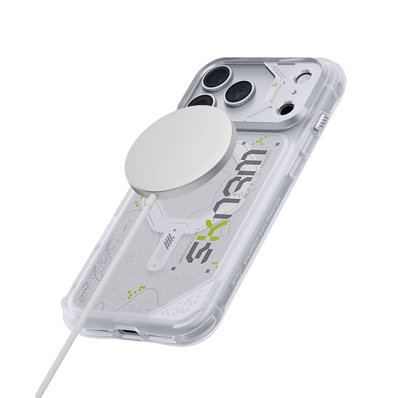 SkinArma Sonar MagSafe Case for iPhone 18 Pro Max - White