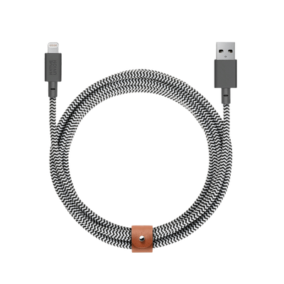Native Union Belt Cable-Kv-Type A-C (3M)-Zebra - Zebra