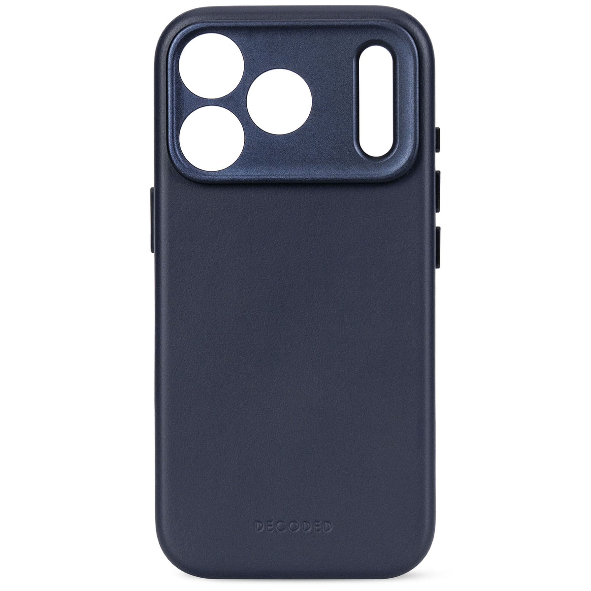 Decoded Leather Backcover Case For Apple iPhone 18 Pro / Apple iPhone 17 Pro - Midnight