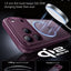 ESR Halolock Classic Hybrid (Camera Control Button) Case For iPhone 18  Pro Max / Apple iPhone 17 Pro Max - Frosted Red