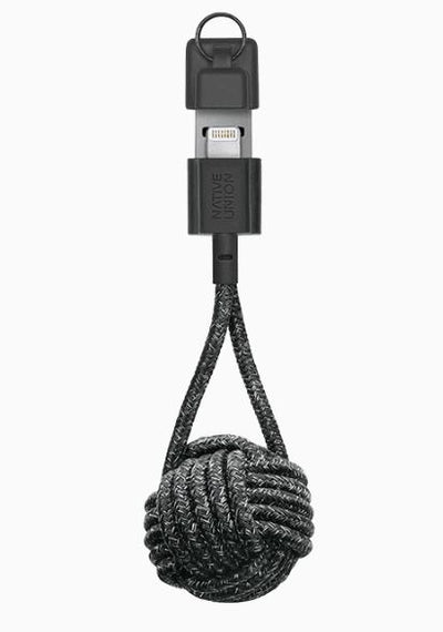 Native Union Key Cable - Usb A To Lightning - Cosmos Black
