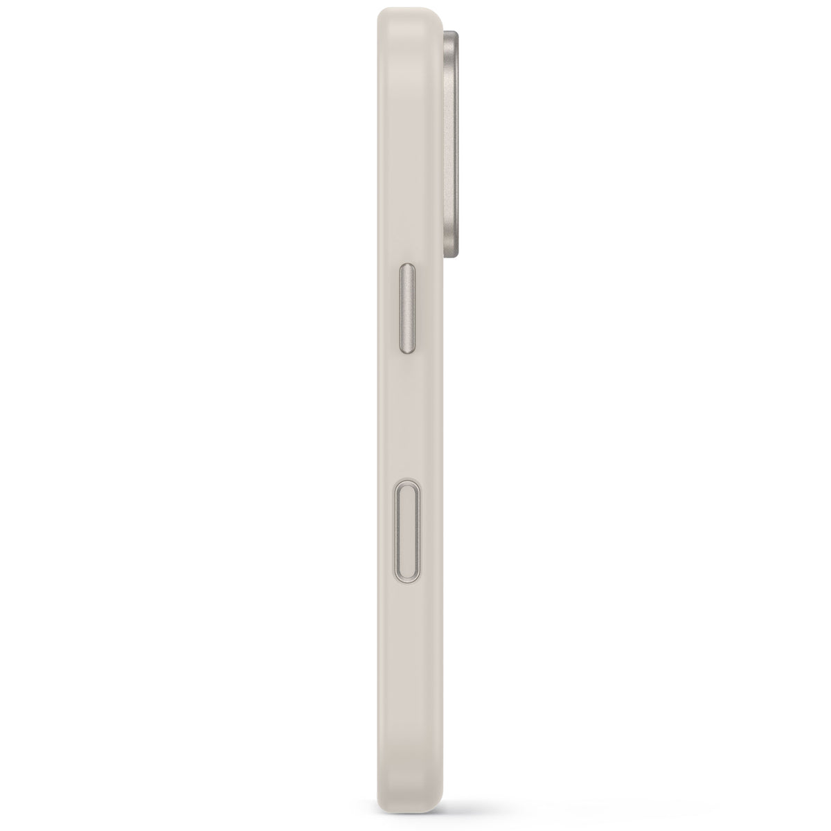 Decoded AntiMicrobial Silicone Backcover Case For Apple iPhone 18Pro Max / Apple iPhone 17 Pro Max - Pebble Grey