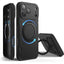 Elago Magnetic Armor Ring Stand Case (Capture Key Included & Full Camera Cover) For iPhone 18 Pro Max / Apple iPhone 17 Pro Max - Black
