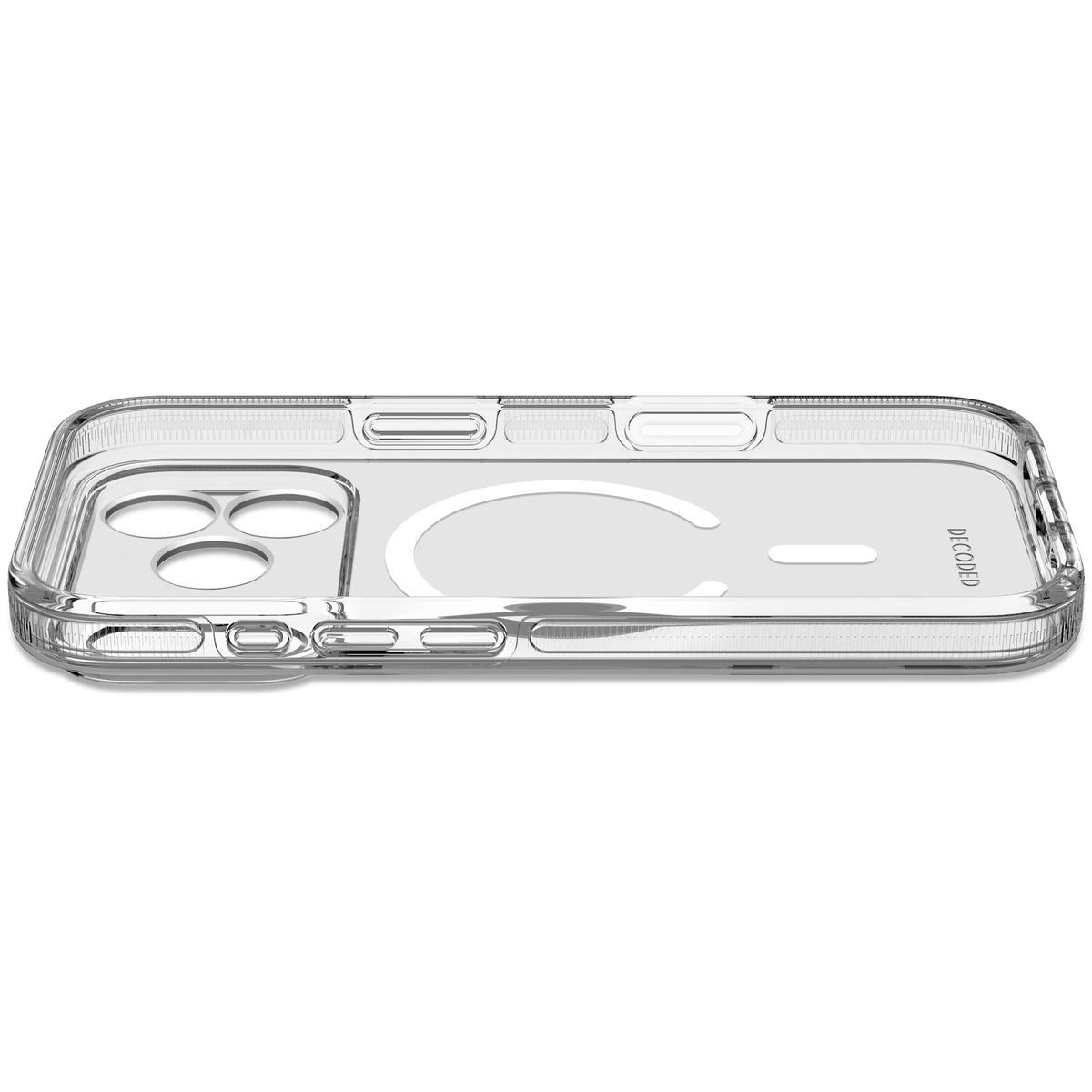Decoded DropTec Transparent Backcover Case For iPhone 18 Pro Max / Apple iPhone 17 Pro Max - Clear