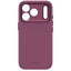 Decoded AntiMicrobial Silicone Backcover Case For Apple iPhone 18 Pro / Apple iPhone 17 Pro - Plum
