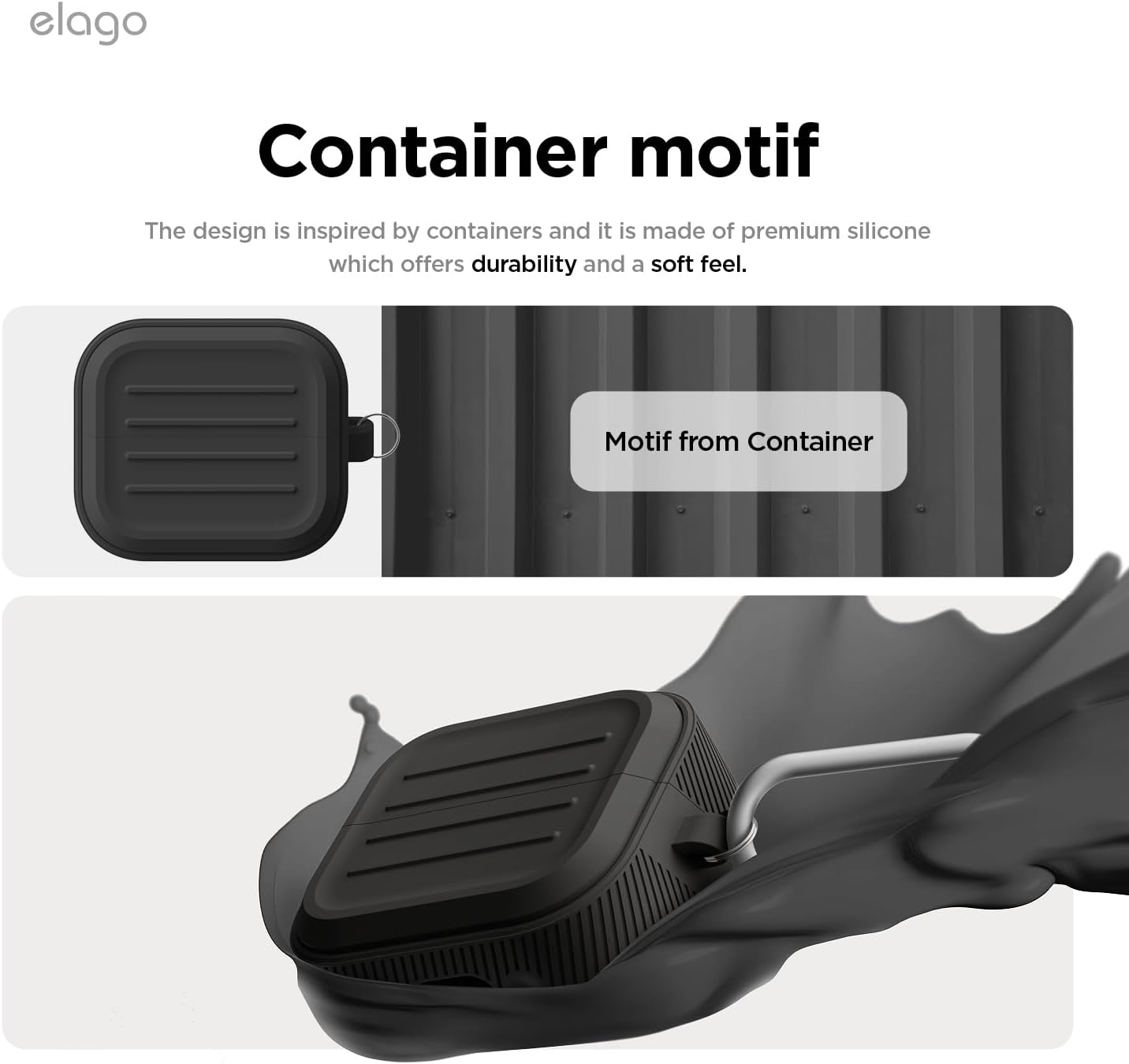 Elago Galaxy Buds 3 / 3 Pro / 3 FE Armor Hang Case