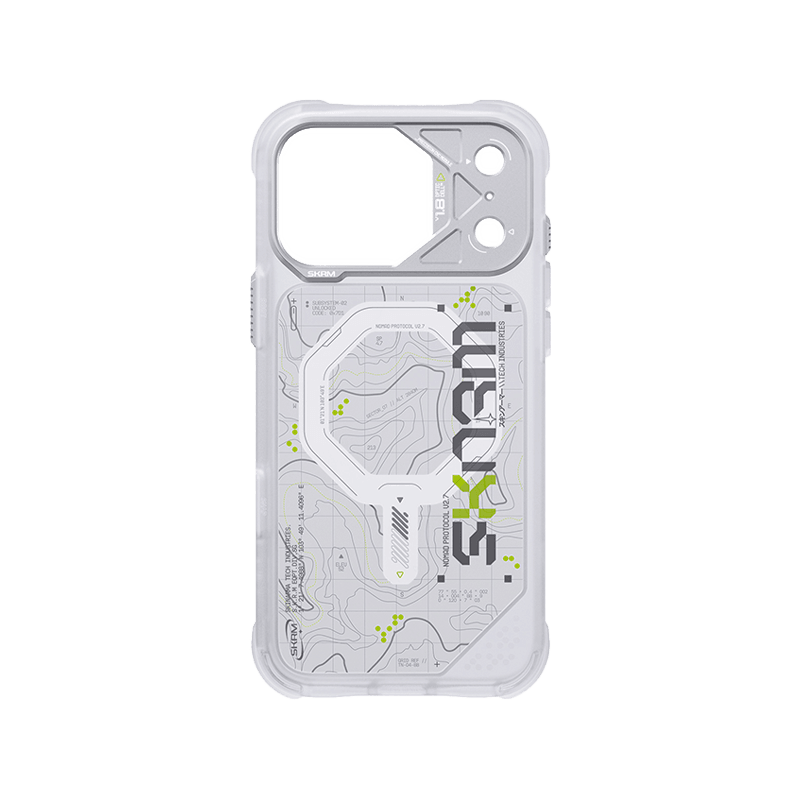 SkinArma Sonar MagSafe Case for iPhone 18 Pro Max - White