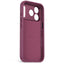 Decoded AntiMicrobial Silicone Backcover Case For Apple iPhone 18 Pro / Apple iPhone 17 Pro - Plum