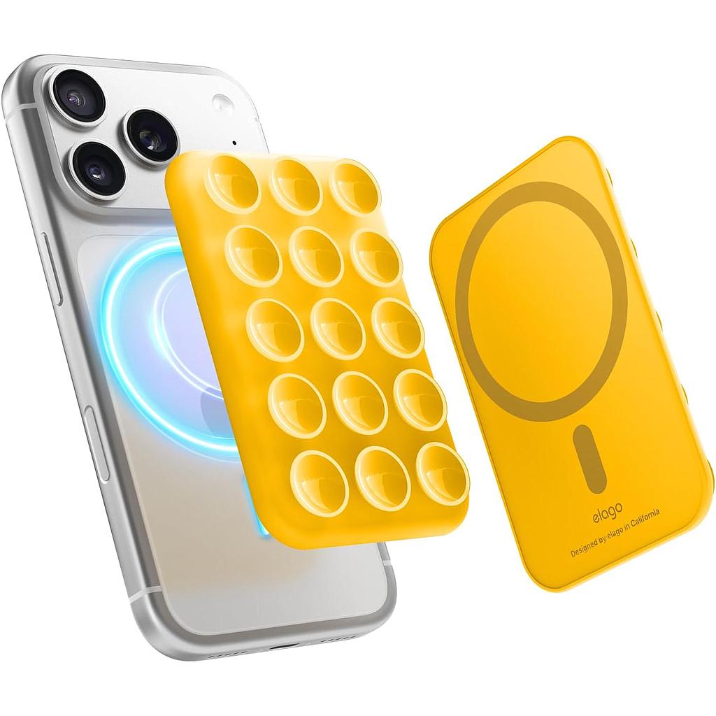 Elago Magnetic Suction Cup Mount - Sunshine