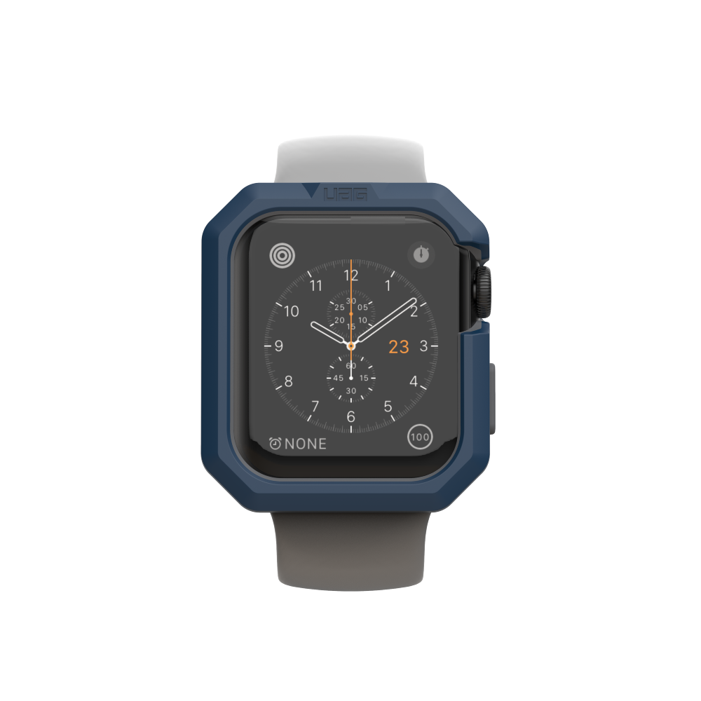 UAG Apple Watch 44Mm Series 4/5/6/Se/Se2 Civilian Case - (Warehouse Packed)- Mallard/Silver