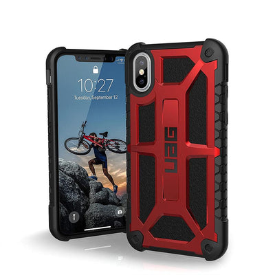 UAG Monarch Case For Apple iPhone XS - Crimson