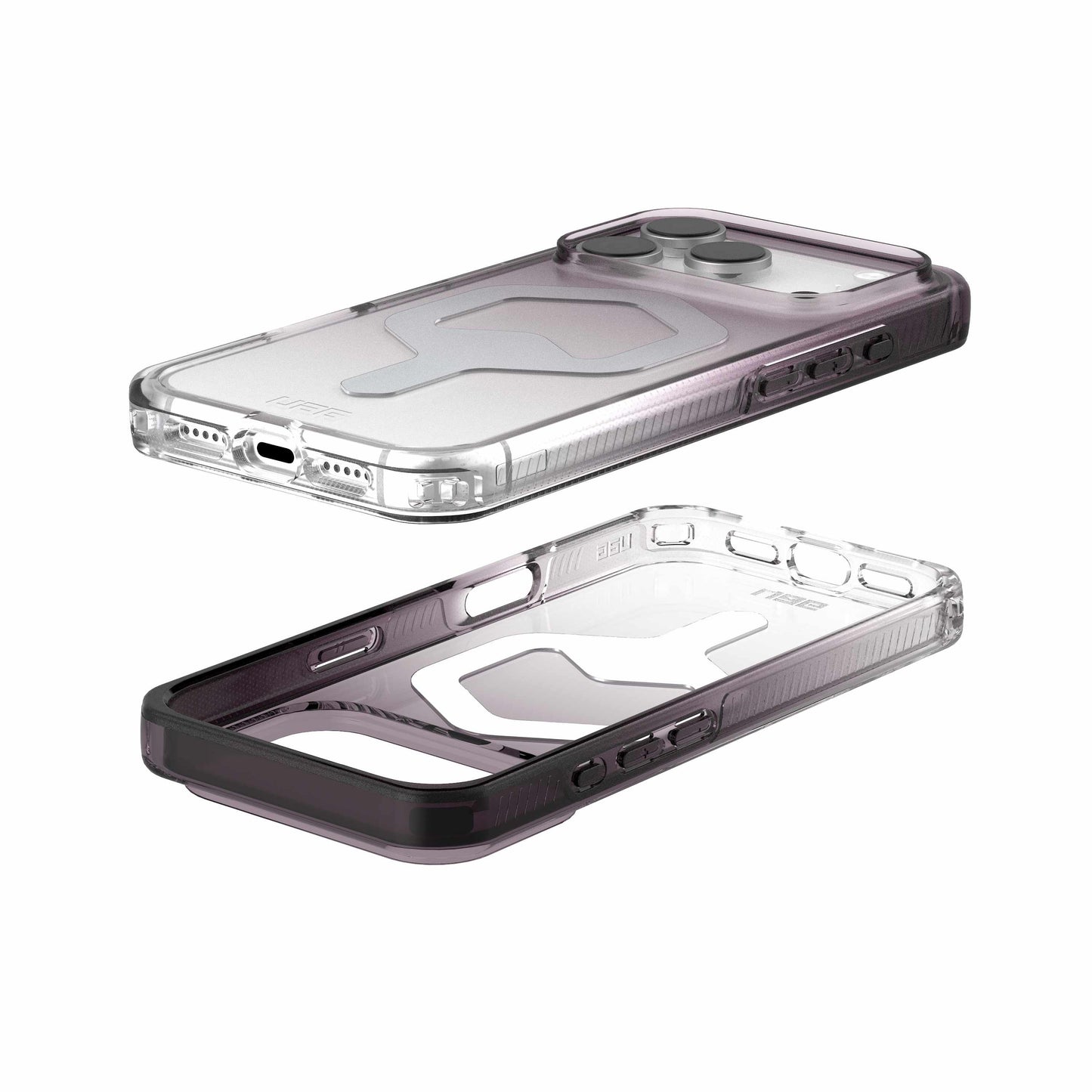 UAG iPhone 17 Pro Plyo Ombre Magsafe Case - Black/Clear Ombre