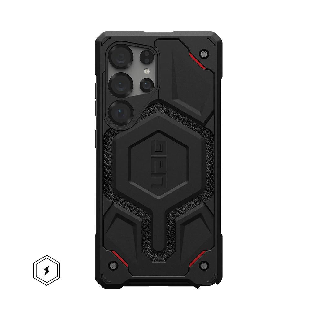 UAG Samsung Galaxy S25 Ultra Kevlar Monarch Pro Case - Black