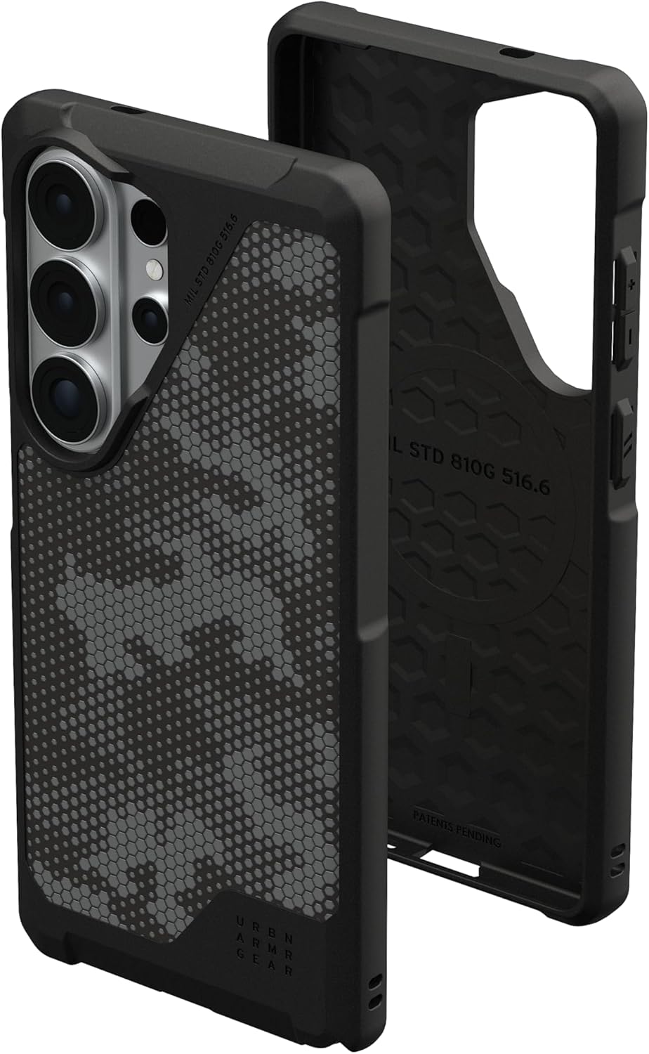 يو ايه جي LT واط حافظة  سامسونج جالكسي  ألترا  Micro Hex مموه جرافيت