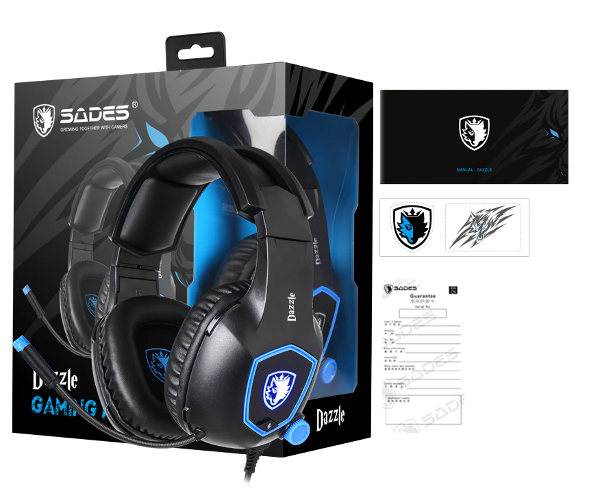 SADES HEADSET DAZZLE SA-905