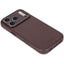 Decoded Leather Backcover Case For Apple iPhone 18 Pro / Apple iPhone 17 Pro - Chocolate Brown