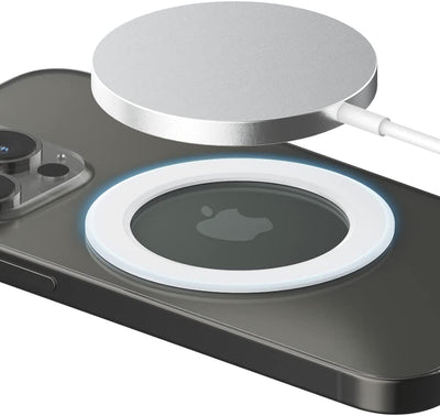 Sinjimoru M-Ring Plate Magnetic Plate For Magsafe Stickers, Slim Magnetic Plate For Magsafe Charger & Magsafe Accessories