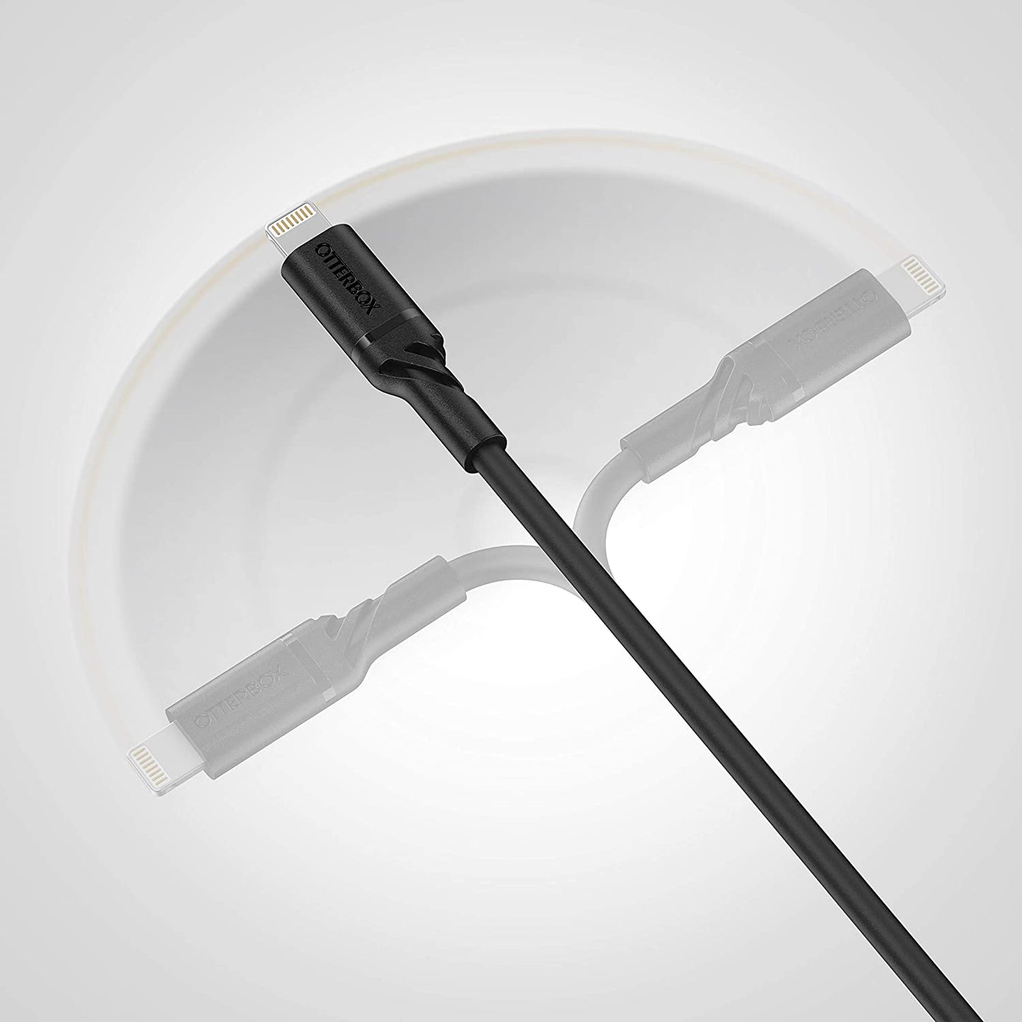 Otterbox Usb-C To Usb-C Fast Charge Cable - Standard 1 Meter - Matte Black