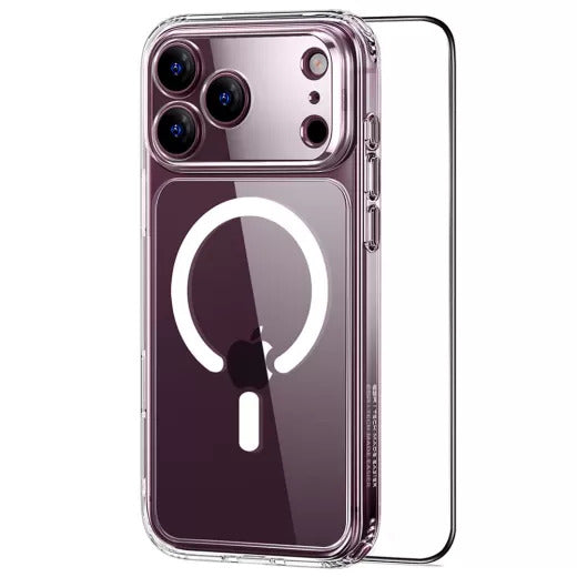 ESR Classic Hybrid Magnetic Case (Camera Control) + Screen Protector Set For Apple iPhone 18 Pro Max / Apple iPhone 17 Pro Max
