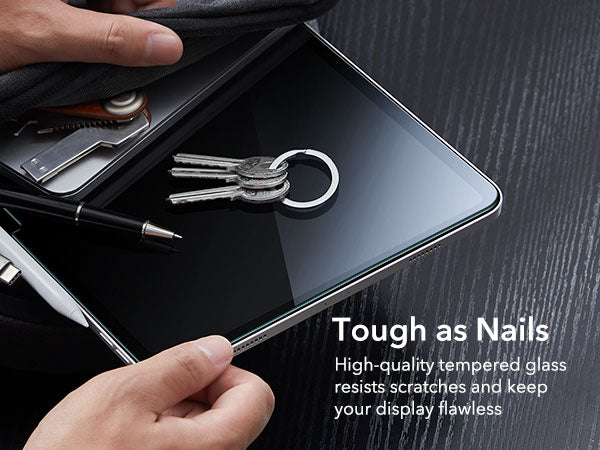 ESR iPad Pro 11" (2024-2025) Tempered-Glass Screen Protector Clear 1Pack