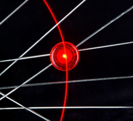 NiteIze See'Em Mini LED Spoke Bike Lights - 2 Pack - Red