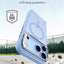 ESR Classic Hybrid Magnetic Case For Apple iPhone 18 Pro/Apple iPhone 17 Pro - Frosted Light Blue