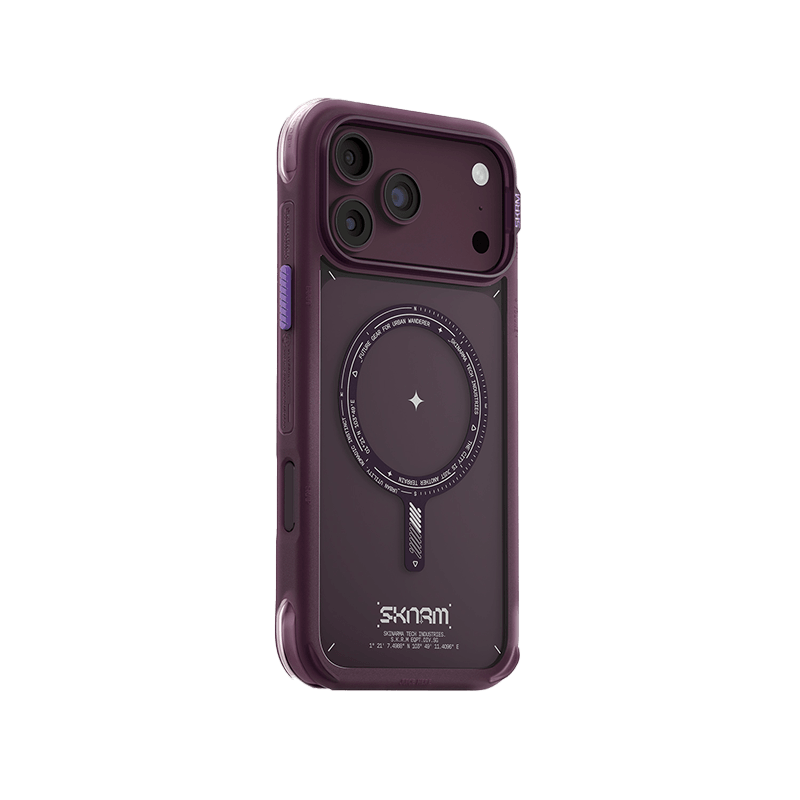 SkinArma Avion MagSafe Case for iPhone 18 Pro - Burgundy