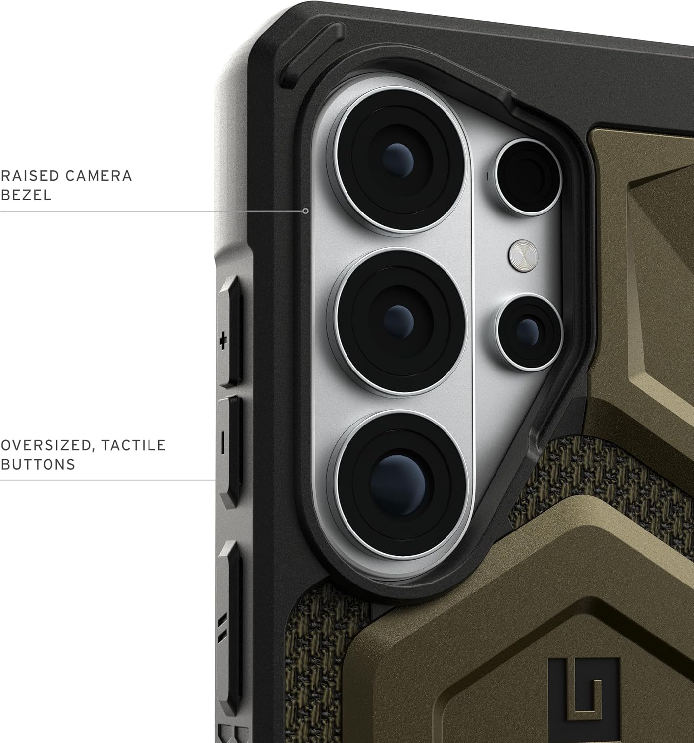 يو ايه جي مونراك برو  واط حافظة  سامسونج جالكسي  ألترا  Element أخضر