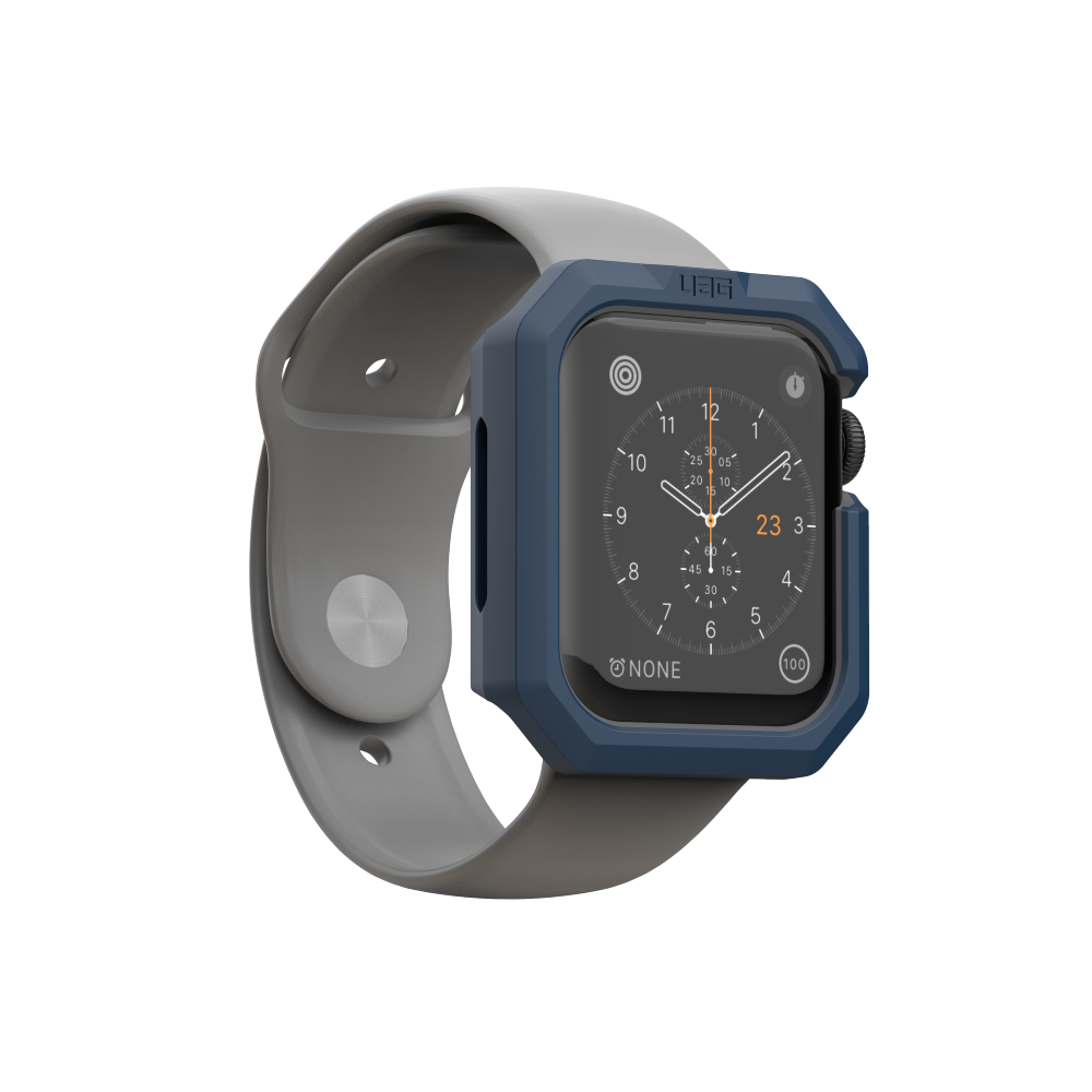 UAG Apple Watch 44Mm Series 4/5/6/Se/Se2 Civilian Case - (Warehouse Packed)- Mallard/Silver