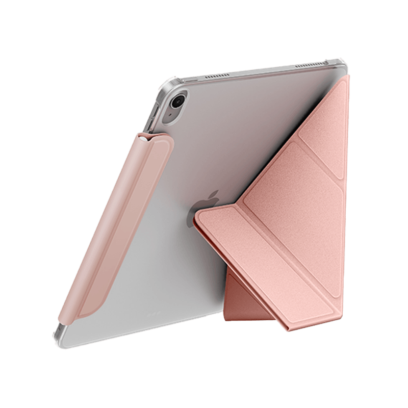 Uniq Camden Lite Case With Detachable Pencil Sleeve for iPad Air 11" (M2-M4) - Blush Pink