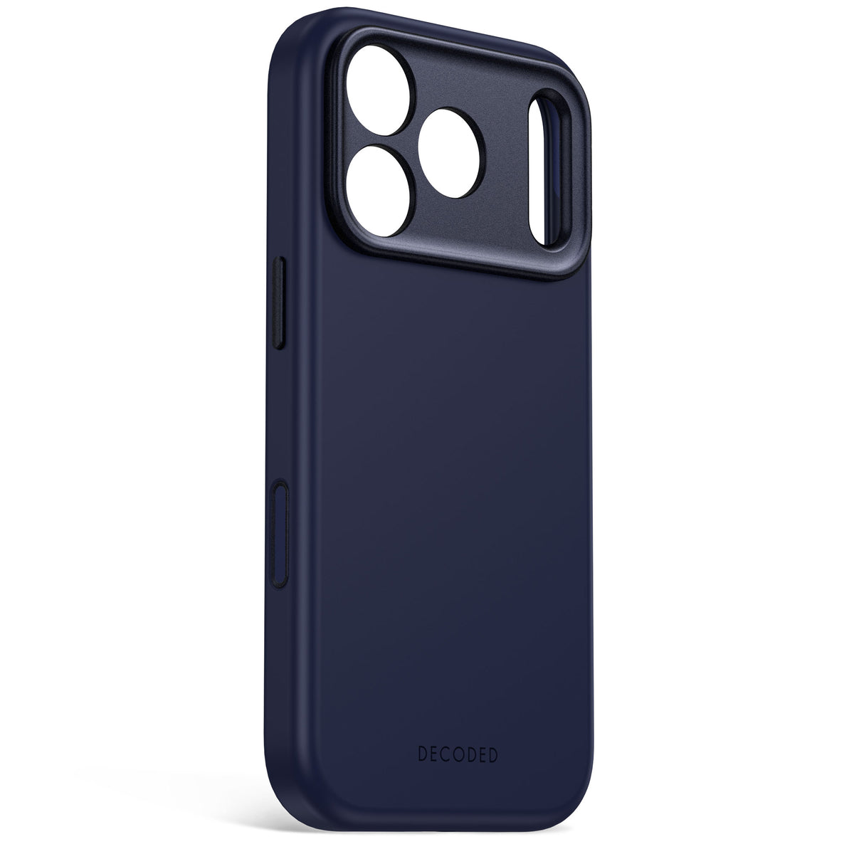 Decoded AntiMicrobial Silicone Backcover Case For Apple iPhone 18Pro Max / Apple iPhone 17 Pro Max - Atlantic Blue