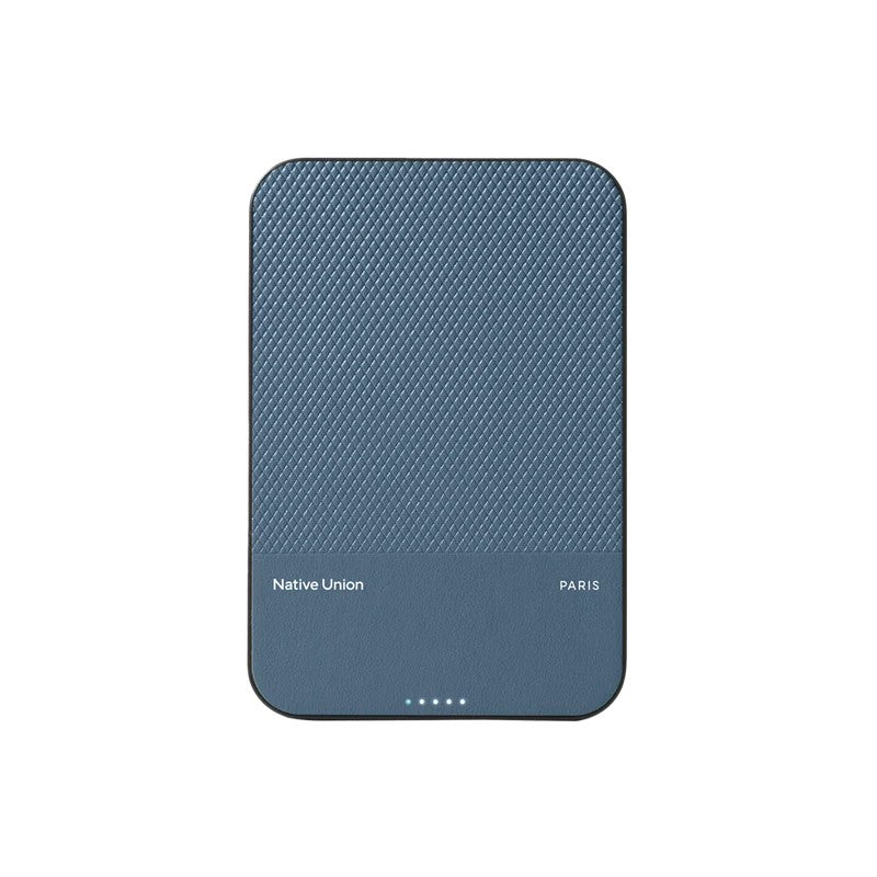Native Union Classic Magnetic Power Bank 5000Mah - Navy