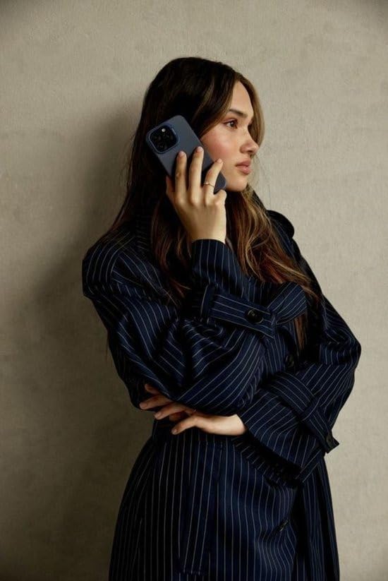 Decoded iPhone 16 Pro AntiMicrobial Silicone Case - Navy