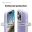Elago Iphone 15 Pro Max Magsafe Glide Case - Purple / Transparent