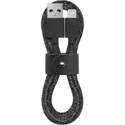 Native Union Belt Cable - Usb A To Lightning 1.2M - Cosmo Black