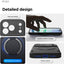 Elago Magnetic Armor Ring Stand Case (Capture Key Included & Full Camera Cover) For iPhone 18 Pro Max / Apple iPhone 17 Pro Max - Black