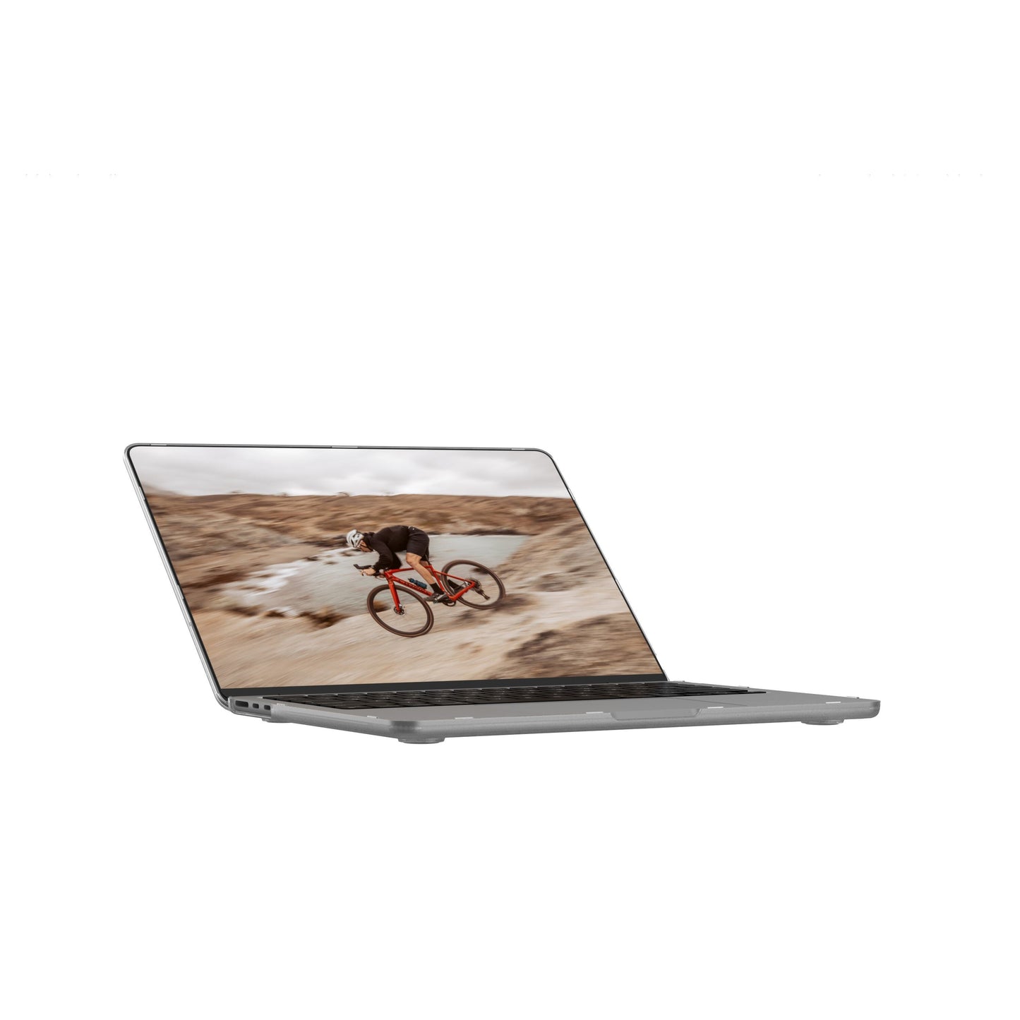 حافظة "إيسيشنال أرمور " يو ايه جي ماك بوك اير بوصة (M4) يو ايه جي حافظة  لون Ice