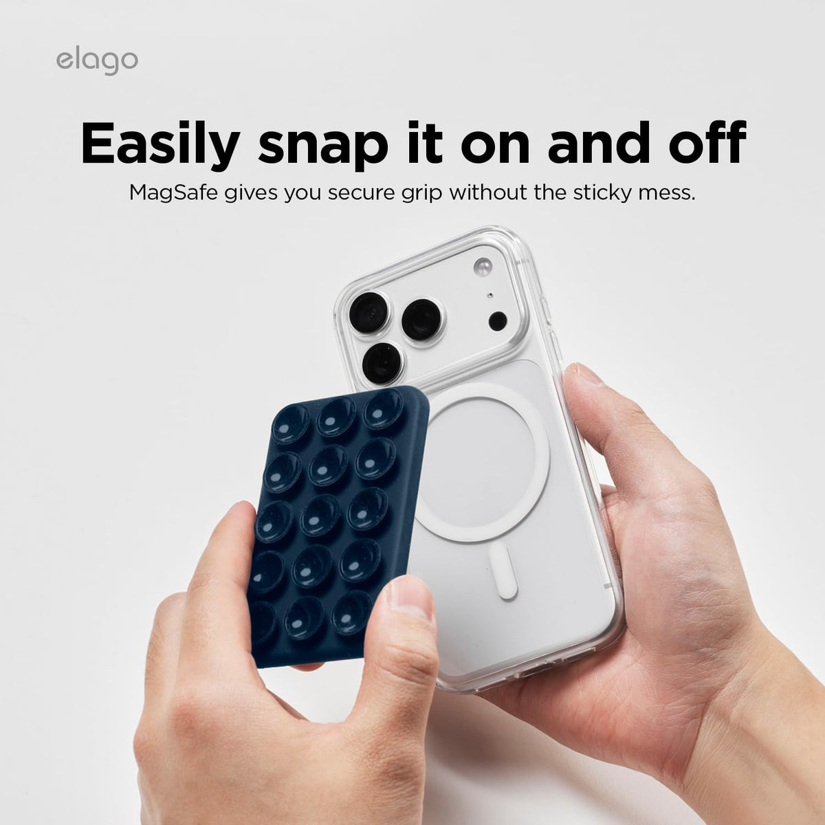 Elago Magnetic Suction Cup Mount -Jean Indigo