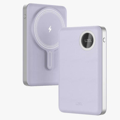 Lzel Magsafe Novus Magpower Power Bank - 10000mAh / 20W / USB-C / Purple