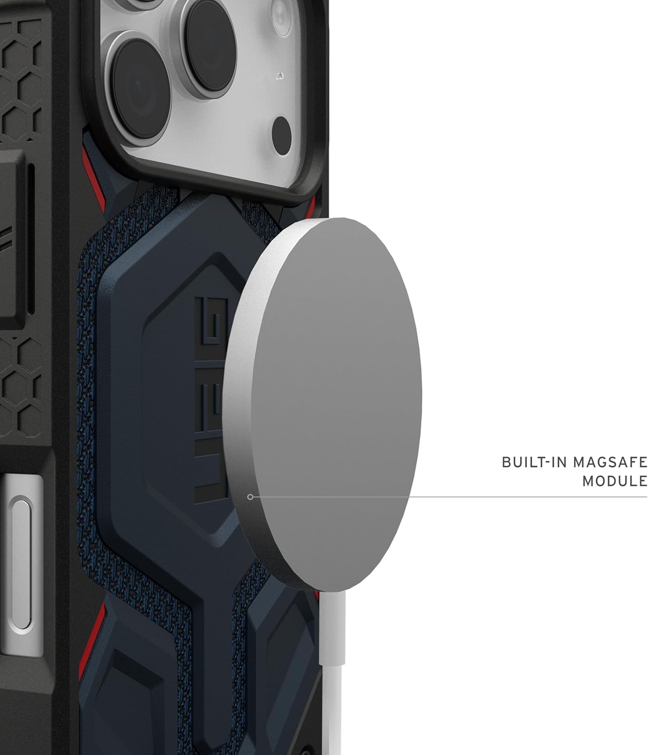 يو ايه جي ايفون  برو مونراك برو  ماج سيف حافظة