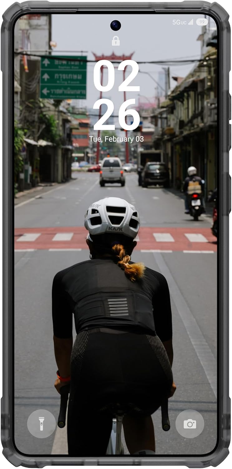 يو ايه جي XTE 360 مع  حافظة  سامسونج جالكسي  ألترا  رماد