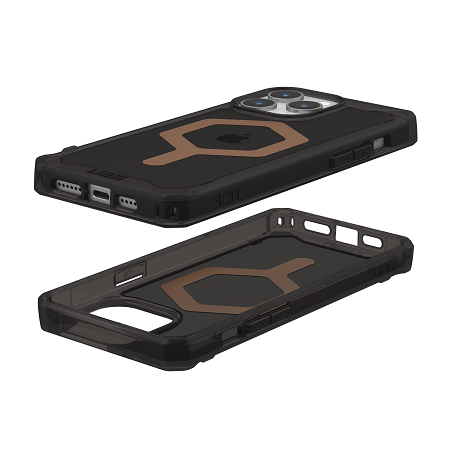 UAG Plyo Magsafe Case - Apple iPhone 15 Pro Max / Black/Bronze Accessories > Mobiles & Tablets > Mobiles > Covers &