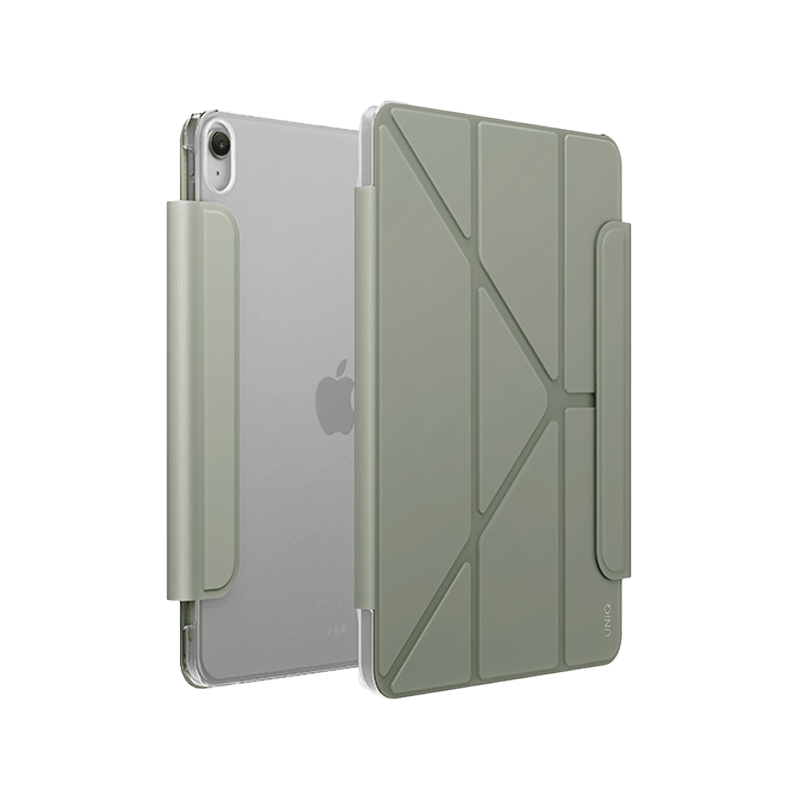 Uniq Camden Lite Case With Detachable Pencil Sleeve for iPad 11" (A16) - Sage Green